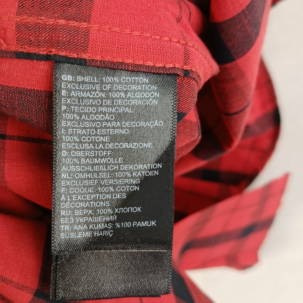 The North Face Medium Mens Shirt‎ 20x27 Button Up Short Sleeve Fits A Small - Picture 11 of 15